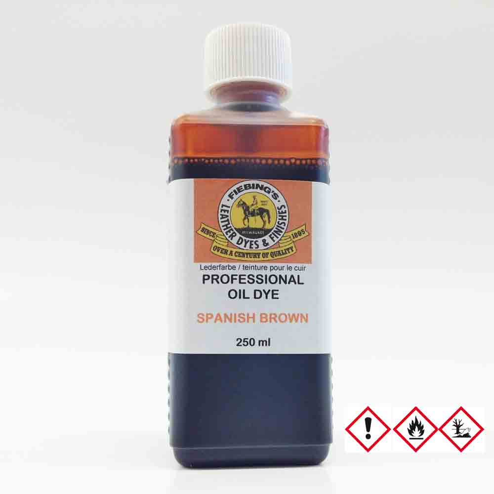 Fiebing's Professional Oil Dye SPANISH BROWN 250 ml
